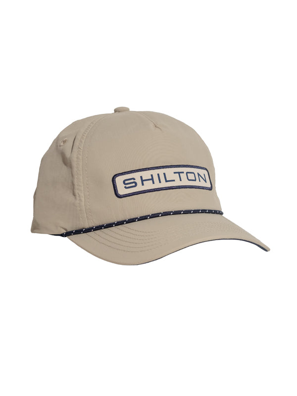 Beige Rope Performance Cap