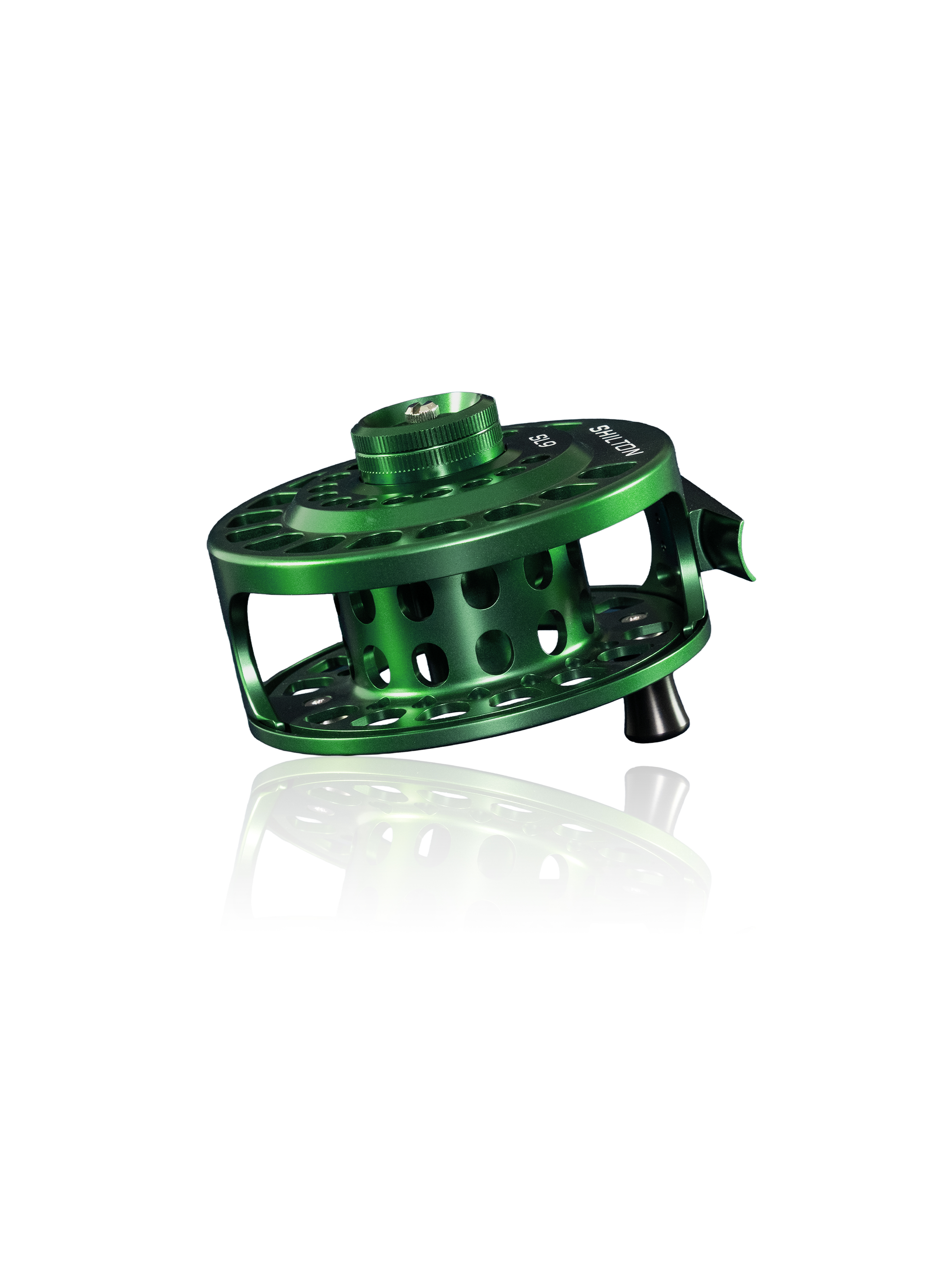 green shimano reel Shilton SL9 Fly Reel