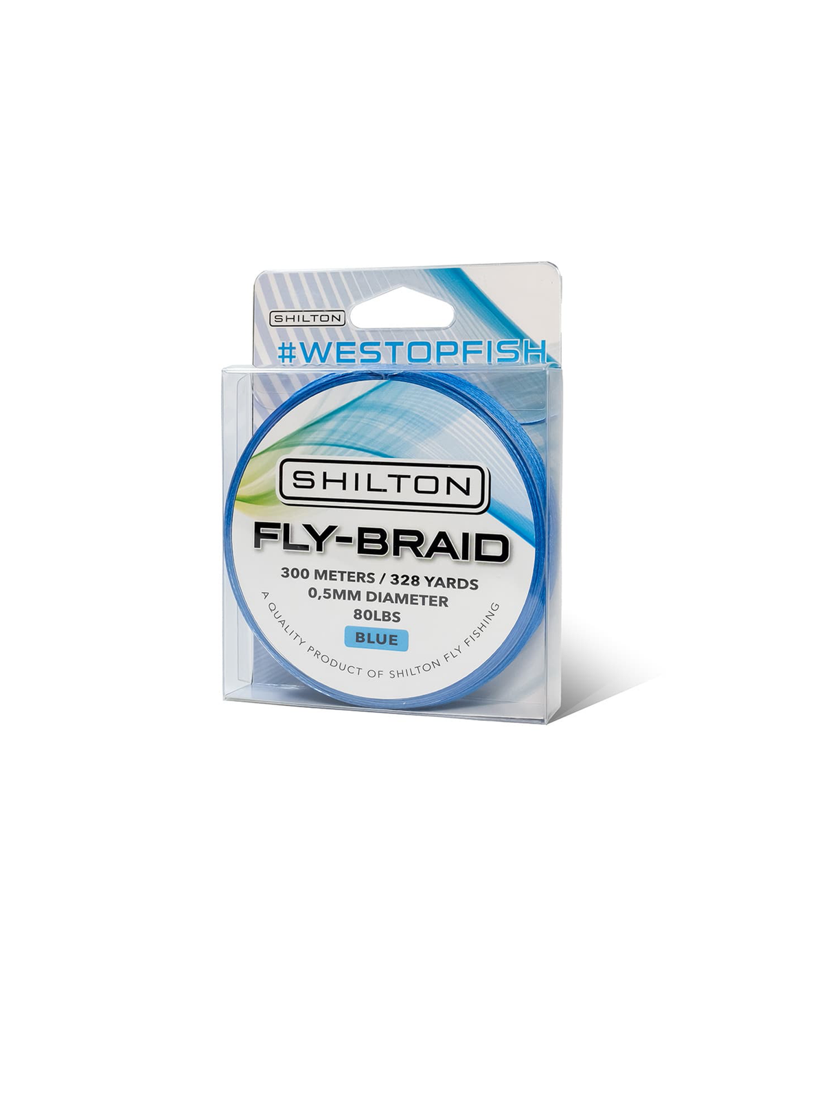 300 Meter Raito 80LBS FLY BRAID 300 METERS Blue | Shilton Reels